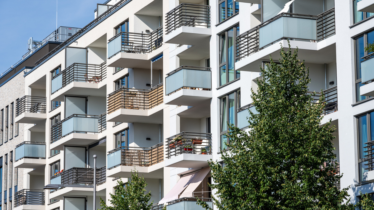 Moderne Wohngebäude
